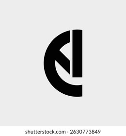 Modern AE or EA Initial Logo Design