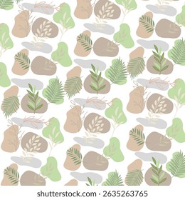 Modern aesthetic Background in Beige and Pastel Colors