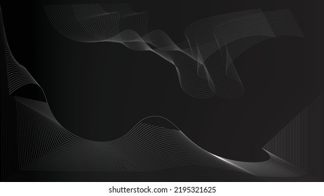 modern and aesthetic black abstract background