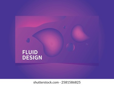 "Modern and aesthetic fluid background featuring soft color transitions and flowing shapes that catch the eye. Ideal for professional design projects, presentations, and branding