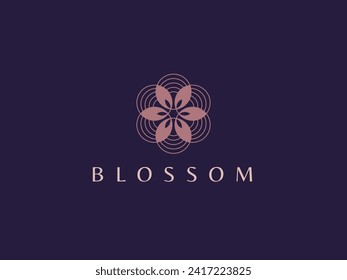 Modern Aesthetic Logo Template for SPA and Cosmetic Business