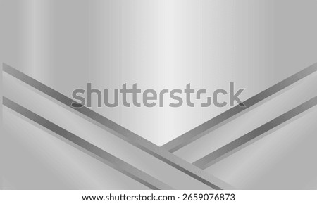 Modern aesthetic metalic background designed with intersecting diagonal steel lines in glossy tones