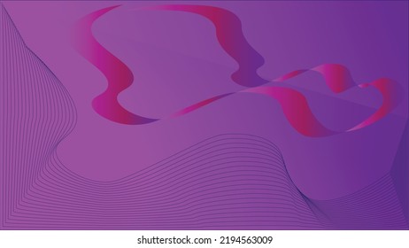 Modern And Aesthetic Purple Background