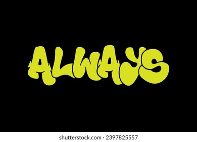 Modern aesthetic quotes streetwear typography t-shirt design templates