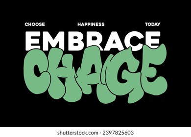 Modern aesthetic quotes streetwear typography t-shirt design templates