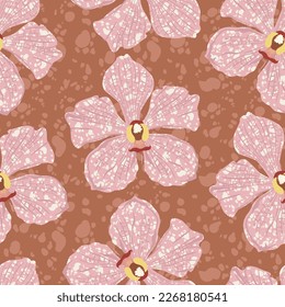 Modern African Flower Nature Inspired , Seamless pattern illustration vector Create from , Ikat ,Animal skins  line Insect Design for fashion  fabric, textile, wallpaper wrapping and all prints