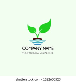 modern agricultural and plantation logos