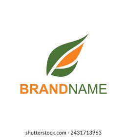 modern agriculture logo simple minimalist flat design