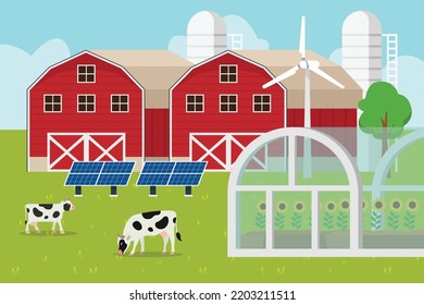Modern agriculture technology 2d flat vector illustration concept for banner, website, illustration, landing page, flyer, etc.