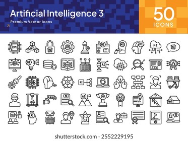 Moderne KI-Symbole für digitale Systeme der nächsten Generation, Robotik und Innovationen in der Datenwissenschaft