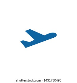Modern Airplane Traveling Cargo Freight Icon Logo for all business company with high end look