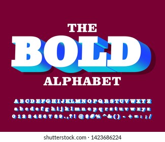 Modern alphabet drsign. 3D alphabet design 