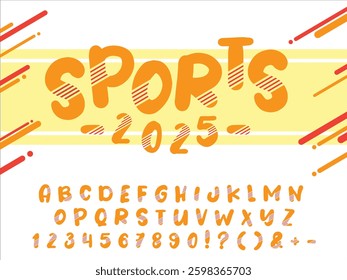 Modern Alphabet font. Creative minimal typography, alphabet letter logo design, fonts design, vector illustration.