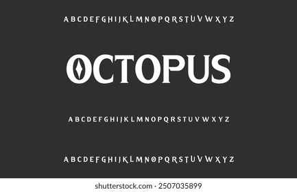 Modern alphabet font of the future. Urban typography fonts for sports, technology, digital, and film logos
