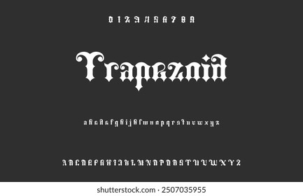 Modern alphabet font of the future. Urban typography fonts for sports, technology, digital, and film logos