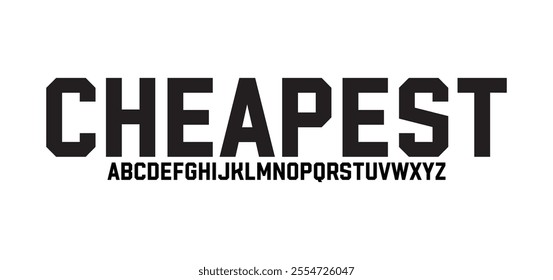 modern alphabet, rounded bauhaus typeface, minimalistic sans serif font for business logo, clean headline, sleek typography. Vector typographic design