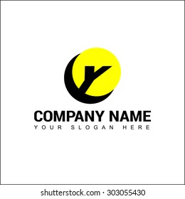 Modern alphabetical Branding Identity Corporate vector logo design\ on a white background.
