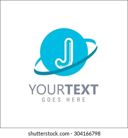 Modern alphabetical logo design in vector.