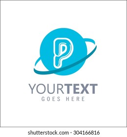 Modern alphabetical logo design in vector.