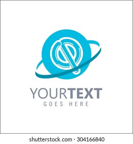 Modern alphabetical logo design in vector.