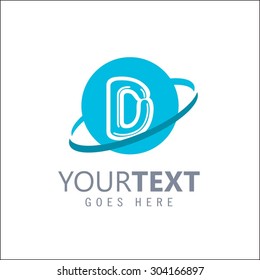 Modern alphabetical logo design in vector.