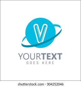 Modern alphabetical logo design in vector.