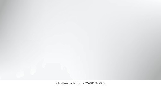 Modern aluminum grey sheet with reflection. Platinum and titanium abstract cold art simple modern