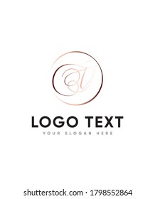 Moderno con asombrosos swaps y letra en negrita tipo de letra de guión tipo V plantilla de logotipo, logotipo de vectores para identidad de empresa y empresa 