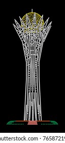 Modern amazing tower