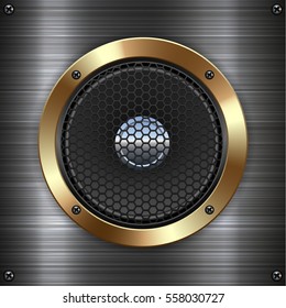 Modern AMP speaker.  Vector Sound speaker.