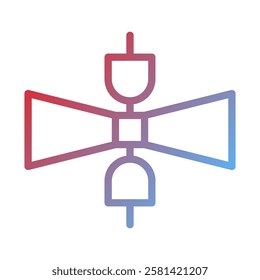 Modern Amplifier Icon with Gradient Color Design