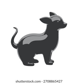 Paquete de arte de sombra animal moderno
