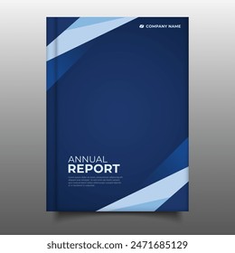 modern annual report cover book business design