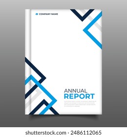 modern annual report cover book business design