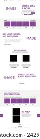 Modern annual webpage interface template design | Company corporate website with interior webpage design template | Website wireframe with newsletter template design | Travel theme for website templat