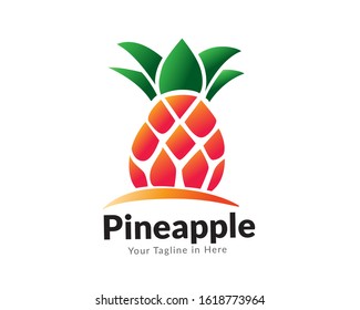 Modern apple fresh fruit logo design inspiration