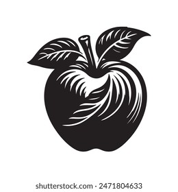 Modern Apple Vector Graphic Design