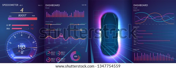 Modern Application Elements Car Great Design Stock Vector Royalty - modern sgui make raprobuxaccounts