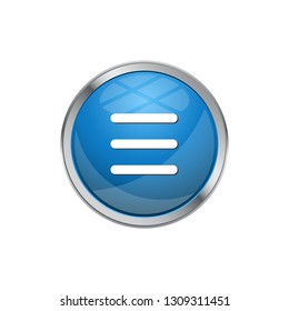 Modern Apps Essential Menu List Icon Button Logo