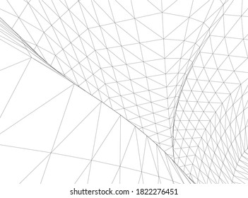 Fondo 3d moderno abstracto arquitectónico