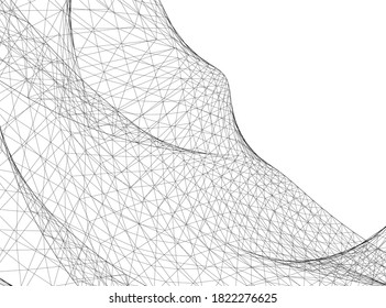 Moderner, abstrakter, architektonischer Hintergrund