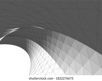 Fondo 3d moderno abstracto arquitectónico