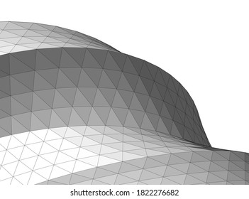 Fondo 3d moderno abstracto arquitectónico