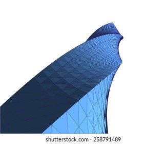 Modern architectural background. Building construction