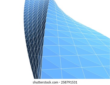 Modern architectural background. Building construction