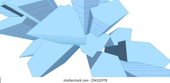 modern architectural building