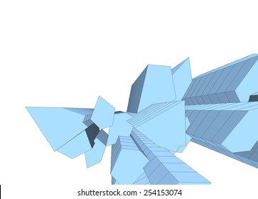 modern architectural building