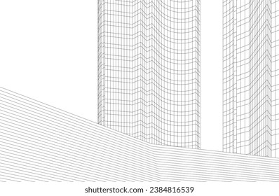 Diseño de diseño arquitectónico de і moderno 