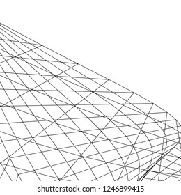 Modern architecture 3d