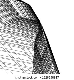 modern architecture 3d